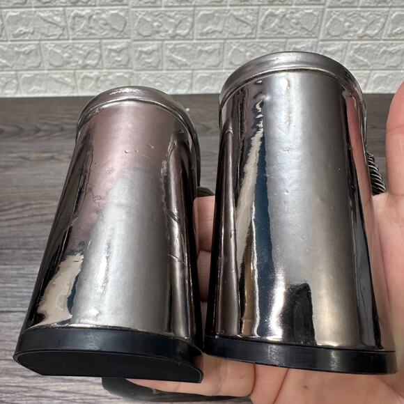 Charles by Charles David 'Razzle' Chunky Heel Slide Sandal Womens 6.5M Metallic - Picture 6 of 9